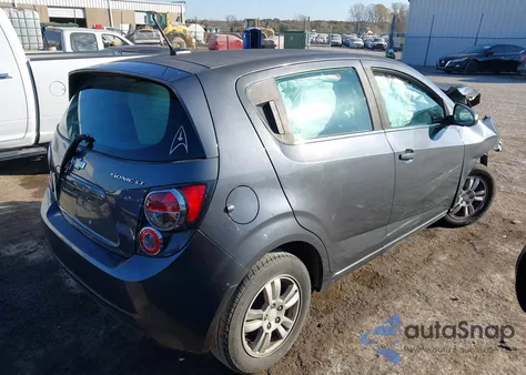 2013 Chevrolet Sonic Lt Auto z USA, uszkodzony, nr VIN 1G1JC6SGXD4230466